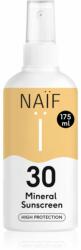 Naif Sun Mineral Sunscreen SPF 30 spray protector pentru plajă SPF 30 175 ml