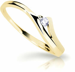 Cutie Diamonds Inel fermecător din aur galben cu diamant DZ6818-1718-00-X-1 55 mm