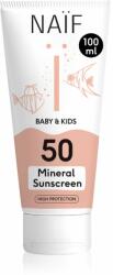  Naif Baby & Kids Mineral Sunscreen SPF 50 védőkrém napozásra újszülötteknek és kisgyermekeknek SPF 50 100 ml