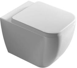 Hatria Vas WC stativ Hatria, Bianca, back to wall, rimless, alb (01Y3AL01) - e-baie