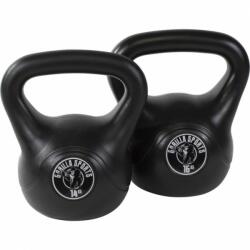 Gorilla Sports Kettlebell súlyzó szett műanyag 14/16 kg (101106-00006-0032) - kokiskashop