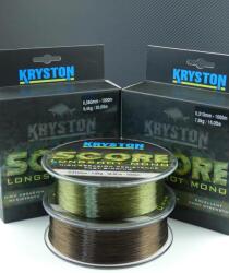 Kryston Fir KRYSTON Score Longshot Mono 1000m 0.33mm 18.5lb 8.8kg Dark Brown (KROBL50)