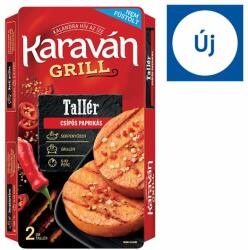 karaván Grill Tallér csípős paprikás grillsajtkészítmény tejszínnel 2 x 70 g (140 g)