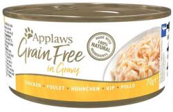 Applaws Cat Grain Free Nedves eledel csirkemártással 70 g
