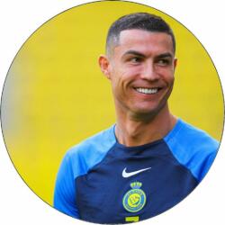 Pictu Hap Ehető papír Cristiano Ronaldo a meccsen 19, 5 cm - Pictu Hap (pic9000325_kruh)