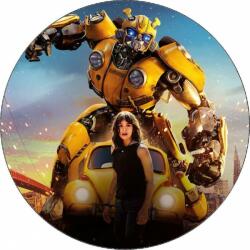 Pictu Hap Ehető papír Transformers Bumblebee akcióban 19, 5 cm - Pictu Hap (pic9000307_kruh)