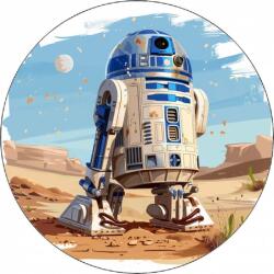 Pictu Hap Ehető papír Csillagok háborúja R2-D2 19, 5 cm - Pictu Hap (pic9000189_kruh)