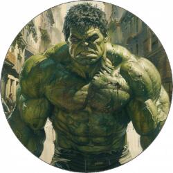 Pictu Hap Ehető papír Hulk a város utcáin 19, 5 cm - Pictu Hap (pic9000556_kruh)