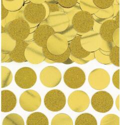 Amscan Party konfetti arany kerekek 63g - Amscan (360220.19)