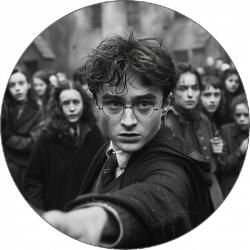 Pictu Hap Harry Potter párbajpapír 19, 5 cm - Pictu Hap (pic9000233_kruh)