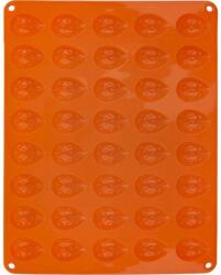 ORION szilikon sütőforma nagy narancssárga dió (40 db) 151760 - Orion (OR-151760)
