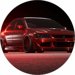 Pictu Hap Ehető papír Need for Speed Mitsubischi Lancer Evo 19, 5 cm - Pictu Hap (pic9000849_kruh)