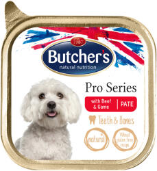 Butcher's 12x150g Butcher's ProSeries Marha & vad fogakért & csontokért nedves kutyatáp