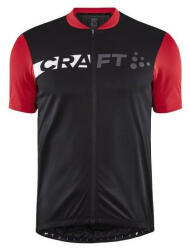 Craft CORE Endur Logo férfi kerékpáros mez M / fekete/piros