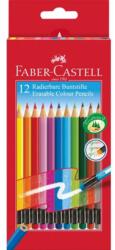 Faber-Castell Faber-Castell: Színesceruza szett radírvéggel 12db (116612) - innotechshop