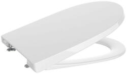 Roca Ona ívelt kompakt WC ülőke, matt fehér A801E20621 (A801E20621)