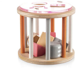  Zopa fa játék formabedobó henger rózsaszín - patikamra