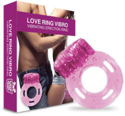 Love in the Pocket - inel vibrator pentru penis de unică folosință (roz) (92460200005) Inel pentru penis