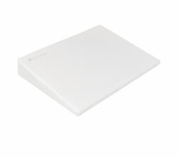 KikkaBoo párna - reflux ellen ék alakú memóriahabos Airknit fehér - patikamra
