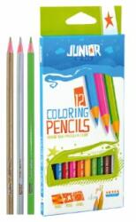 Junior Creioane colorate JUNIOR Ultra triunghiulare 12 buc