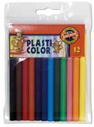 KOH-I-NOOR Creioane color PE Plasti Color, set 12 buc