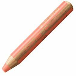 STABILO Pix de colorat, stilou cu apă și pix cu ceară - STABILO woody 3 în 1 - roșu pastel