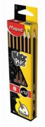 Maped Creion grafit MAPED "BLACK' PEPS" H 1buc