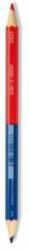 KOH-I-NOOR Creion colorat KOH-I-NOOR Cu două fețe, roșu-albastru, 1 buc - tonerdepot - 4,21 RON