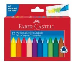 Faber-Castell Creioane cerate triunghiulare FABER-CASTELL, set de 12 buc