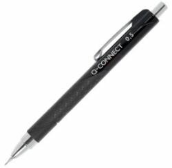 Q-CONNECT Microcreion Q-CONNECT cu mecanism metalic 0, 5 mm negru