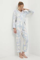 Answear Lab pijama femei, culoarea roz BBYH-BID013_50X