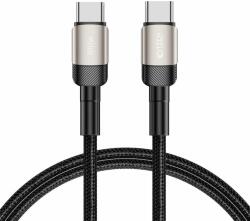 Tech-Protect Кабел за зареждане USB-C / USB-C с PD 100W / 20V / 5A от Tech-Protect Ultraboost Evo - 100см Titanium (5906203690633)