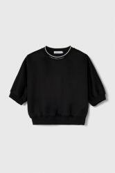 Calvin Klein gyerek póló fekete - fekete 176
