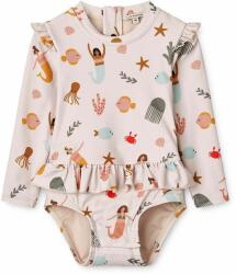 Liewood egyrészes baba fürdőruha Sille Baby Printed Swimsuit - többszínű 68