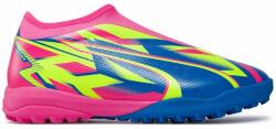 PUMA Pantofi Puma Ultra Match LL Energy TT + Mid Jr Lumino 107556 01 Luminous Pink/Ultra Blue/Yellow Alert
