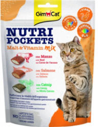 GimCat Nutri Pockets maláta&vitamin mix 150g