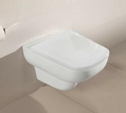Villeroy & Boch Set vas WC rimless suspendat, Villeroy&Boch Joyce, DirectFlush, cu capac inchidere lenta, 32.5x56cm, 56071001 (56071001)