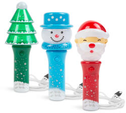 Family Collection Karácsonyi LED lámpa - színes LED-es - 13, 5 cm - 3 féle (58693)