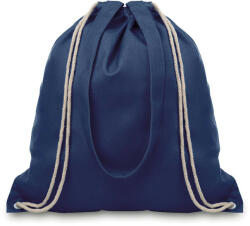 Everestus Sacosa cu cordon si manere, 21MAR2354, 38x42 cm, Everestus, Panza, Albastru, saculet si eticheta bagaj incluse (EVE01-MO9041-04)