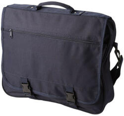 Everestus Geanta de conferinte, buzunar frontal, curele ajustabile, Everestus, AE, 600D poliester, albastru navy (EVE06-19546660)