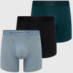 Abercrombie & Fitch boxeralsó 3 db zöld, férfi - zöld XL