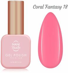 Naní gél lakk Premium 6 ml - Coral Fantasy