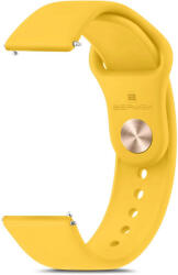 Bermek Curea pentru Huawei Watch GT 3/ GT 3 Pro/ GT 2/ GT 2 Pro (46mm), Xiaomi Watch S1, 22mm, silicon, galben (B-FITBAND005)