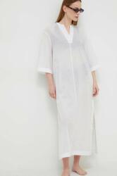 Calvin Klein pamut strandruha fehér - fehér M
