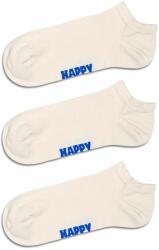 Happy Socks zokni Solid Low 3 pár fehér - fehér 41/46