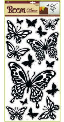  Falmatrica - Fekete pillangók 69 x 32 cm
