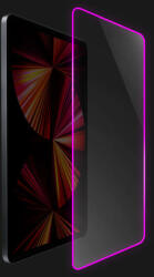 Picasee 3x Sticla întărită de protecție cu ramă care strălucește în întuneric pe o tabletă Apple iPad Pro 11" 2021 (3. gen) - Pink