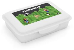 Oxybag uzsonnás doboz - Playworld Grey (9-37424) - iskolataskawebshop