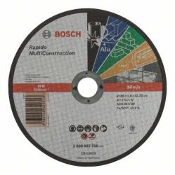 Bosch Egyenes vágótárcsa Rapido Multi Construction ACS 46 V BF, 180 mm, 1, 6 mm BOSCH 2608602766 (2608602766)