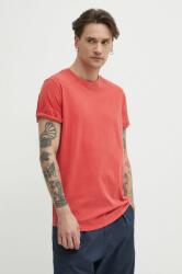 G-Star Raw pamut póló x Sofi Tukker rózsaszín, férfi, sima - piros XL